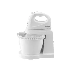   HAUSER SM-930 tálas mixer, 300 W, 2,5 literes forgó keverőtál, 5 sebesség, állvány, fehér