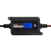 Home SMC20 SMART akkumulátortöltő, 6-12V/2A, LCD kijelző, teljesen automatikus, minden elterjedt akkutípushoz, digitális kijelző, karbantartó töltés, kétféle csatlakozókábel