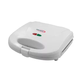   HAUSER ST-638 szendvicssütő, max. 800 W, 2 szeletes, tapadásmentes bevonat, hidegfalú burkolat, fehér színű