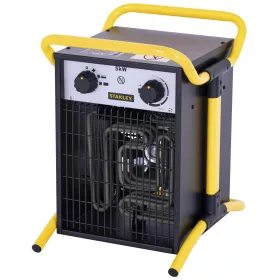   STANLEY SXJH205000E ipari fűtőtest, max. 5000 W, 2 fokozat, termosztát, IPX4, fém ház