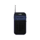 HAUSER TR-905 analóg AM/FM zsebrádió, RMS max. 0,5 W, kihúzható antenna, elemes tápellátás
