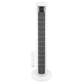   HOME TWFR100C oszlopventilátor, 60 W, 4 üzemmód, 4 fokozat, oszcillálás, LED kijelző, távirányító