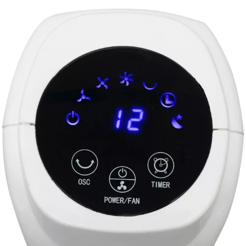 Home TWFR78 oszlopventilátor, 45 W, 3 sebességfokozat, távirányító, kikapcsolás időzítés, oszcillálás
