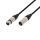 SAL XLR5 audio kábel, XLR dugó / XLR aljzat, 5 méter, 6mm, fém, réz vezeték