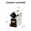 Krups Nespresso XN100110 eszpresszógép Inissia White, 1260 W, 19 bar Thermoblock rendszer, 25mp-es felfűtés