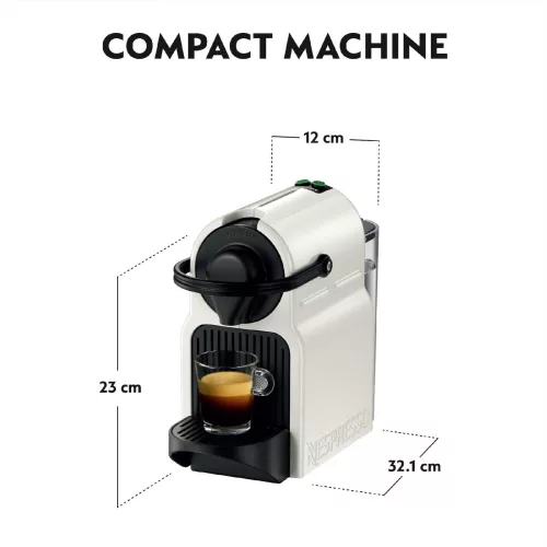 Krups Nespresso XN100110 eszpresszógép Inissia White, 1260 W, 19 bar Thermoblock rendszer, 25mp-es felfűtés