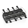 Zilan ZLN8863 raclette grill, 1500 W, 2 az 1-ben, alumínium sütőlap, tapadásmentes bevonat, hőfokszabályozó, kiegészítők