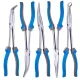 Hosszú kombinált fogó készlet – 280 mm, CrV acél, 5 részes