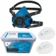 Anti-Dust porvédő félmaszk, félálarc Secura 3100 DUST