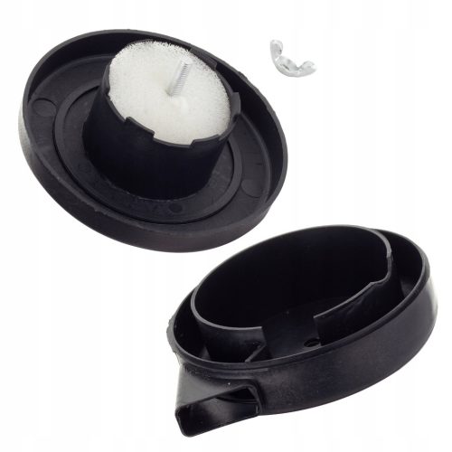 Kompresszor levegőszűrő bemeneti oldalra - műanyag házas 1/2"-os csatlakozású