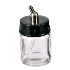 Üveg airbrush festékszóró tartály 22 ml  Fengda BD-02