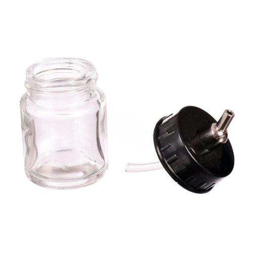 Üveg airbrush festékszóró tartály 22 ml  Fengda BD-02