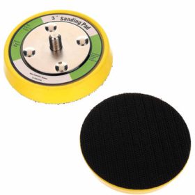   Tépőzáras tárcsa pneumatikus csíszolókhoz 5/16"-os menetes szárral,  75 mm átmérővel - puha