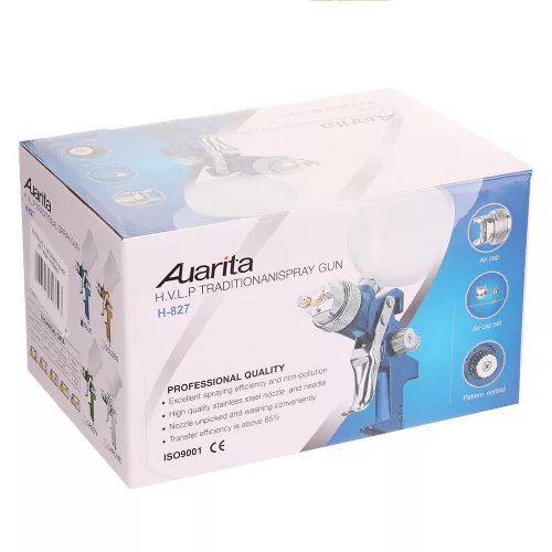 Auarita H-827 HP festékszóró pisztoly 1.4mm, 600ml