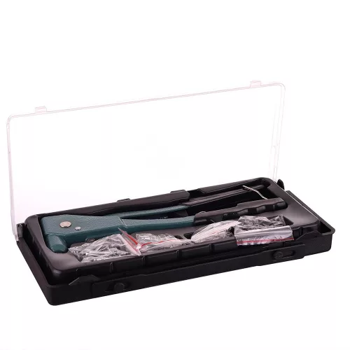 Kézi szegecselő + profi alumínium szegecsek készlete TC Technic SK2514