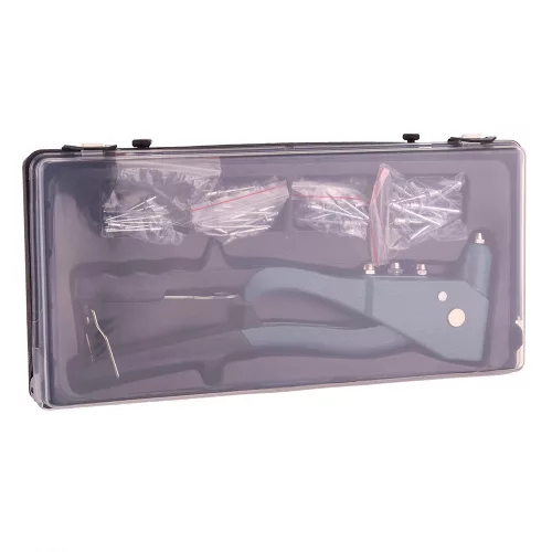 Kézi szegecselő + profi alumínium szegecsek készlete TC Technic SK2514