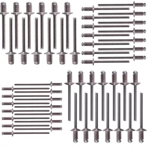 Kézi szegecselő + profi alumínium szegecsek készlete TC Technic SK2514