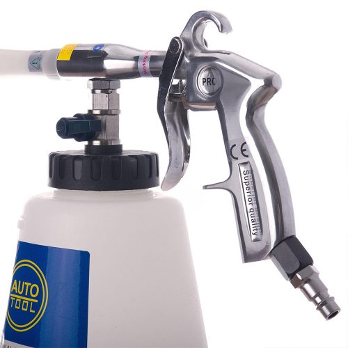 Tornádó kárpitmosó pisztoly inox fúvókával Hcl-02-a