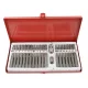 Bitkészlet fém dobozban - hatlapú bitek, torx, spline (41 db) TC Technic LT-A1127-1