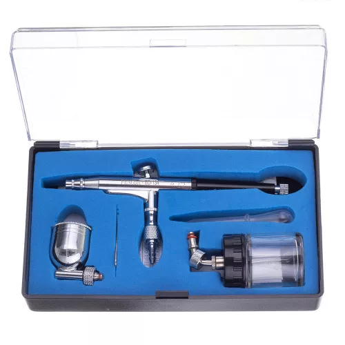 Airbrush festékszóró 2 tartállyal Fengda BD-134  0,3 mm