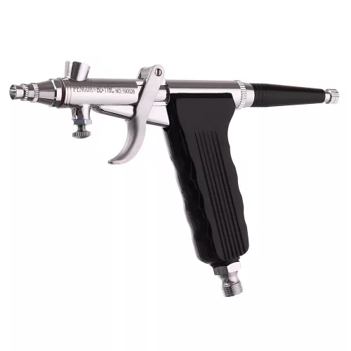Airbrush festékszóró készlet 3 tartállyal és 3 fúvókával Fengda BD-116C  0.3, 0.5, 0.8 mm