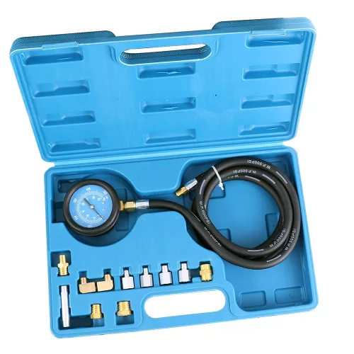Professzionális olajnyomásmérő készlet műanyag kofferben (12 darabos) TC Technic SK2121