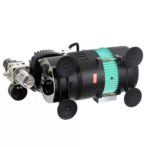 Hatékony airbrush kompresszor dupla ventilátorral Fengda AS-320