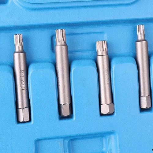 Generátor kulcsok készlete műanyag kofferben (30 darabos) Audi BMW Ford járművekhez TC Technic