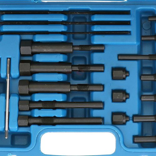 Szerszámkészlet törött izzítógyertya eltávolításához műanyag kofferben TC Technic SK2079