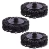 Csiszolótárcsák rozsda és festék eltávolításhoz (3 db) 50 mm-es átmérő, 6 mm-es befogású tokmányokhoz