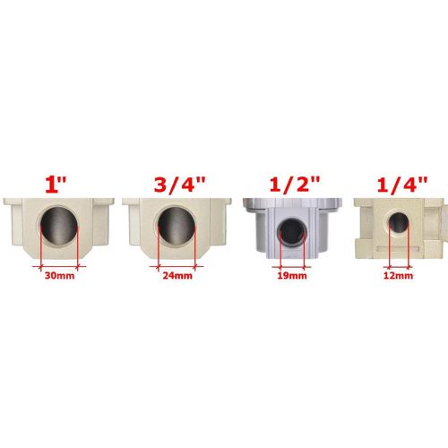 Légszűrő, leválasztó, olajleválasztó és vízleválasztó 1" Technic YQF5000-10  5 mikron