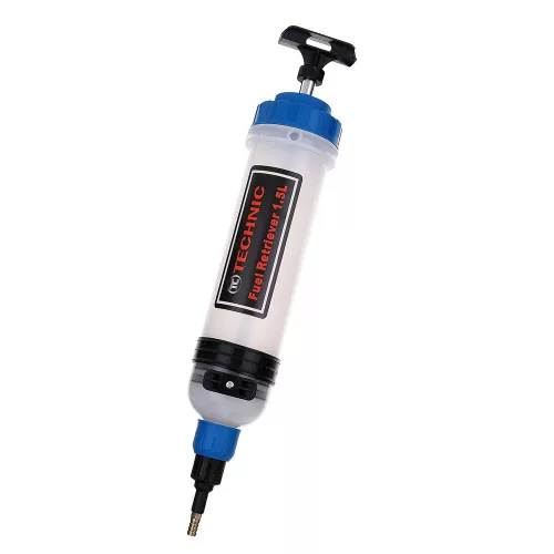 Fecskendő benzin/dízelolaj kiszívásához 1,5 Literes (PSA, Opel, Vauxhall csatlakozókkal) TC Technic F1208