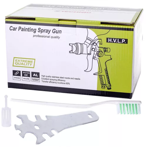 Technic HVLP szórópisztoly 1,4 mm-es fúvókával, 600 ml-es tartállyal