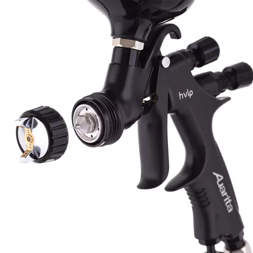 Professzionális mini HVLP szórópisztoly Auarita Nova Light 0.8 mm-es fúvókával (250 ml)