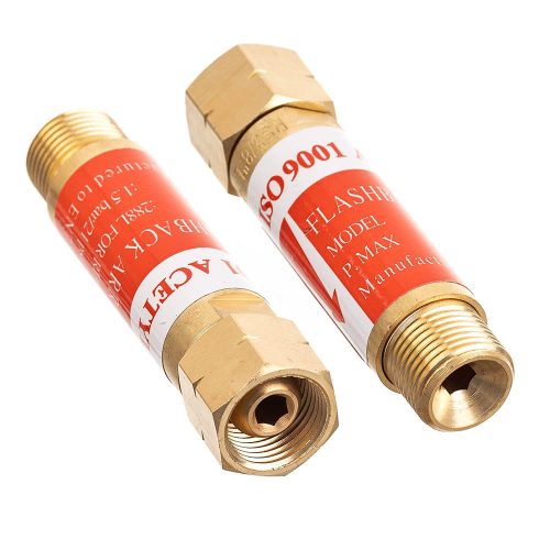 Acetilén, propán égő biztosíték 3/8"-3/8" TC Technic R2103AC