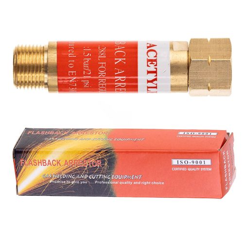 Acetilén, propán égő biztosíték 3/8"-3/8" TC Technic R2103AC