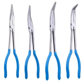   Hosszú fogó készlet tároló tokban 280 mm (egyenes és hajlított véggel) TC Technic DN-H1116