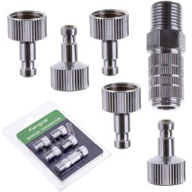   Airbrush gyorscsatlakozó készlet 6 db-os 1/8"-os  Fengda BD-117K