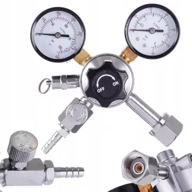   Co2 reduktor vízhez, sörhöz, borhoz, almaborhoz biztonsági szeleppel 2082