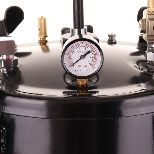 20 literes festőegység, beépített keverőszár , pisztoly 1,8 mm-es fúvókával, 2 m-es tömlők   PT-20H-2UA