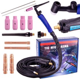   TIG LIFT hegesztőpisztoly MMA vagy MIG/MAG eszközökkel történő hegesztéshez TIG EU10-25