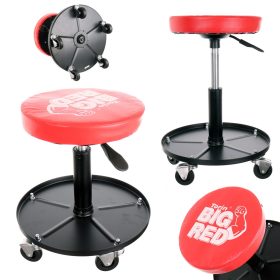   Forgó műhelyszék, műhelyszék golyóscsapágyas kerekekel Big Red TR6100A