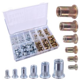   Vakszegecsanya készlet 300 db acél és alumínium szegecs M3-M10  DN-F1140