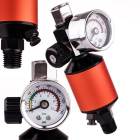   Nyomáscsökkentő, nyomásmérő szűrővel szórópisztolyokhoz 1/4" Sicopro MF-10