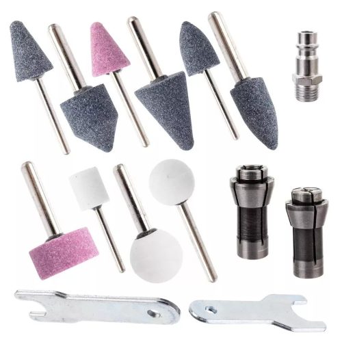 Egyenes szárú pneumatikus csíszoló kofferben Technic AT-7032BK