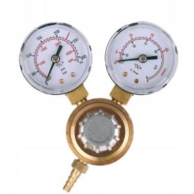 ARGON CO2 reduktor két mérőórával + csatlakozóval