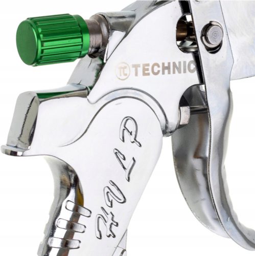 Festőpisztoly készlet 4 db HVLP fúvókával 1.4, 1.7, 2.0, 2.5 mm+ tartály 600ml TC Technic H-601K