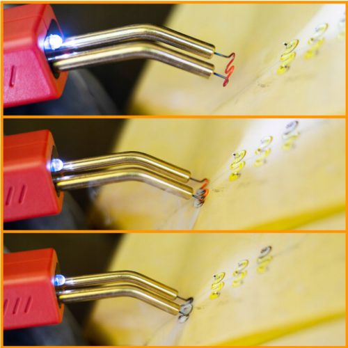 Hegesztőgép készlet kapcsokkal műanyag javításhoz és megerősítéshez TC Technic DN-F1327