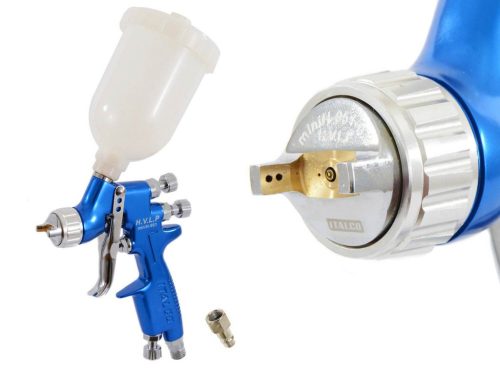 Exkluzív mini festékpisztoly Italco H-951  HVLP  0,8 mm  250 ml