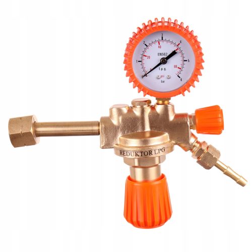 Propán reduktor 1 manométerrel 11 kg-os gázpalackokhoz